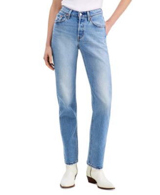 Women's 501 Curve High-Rise Straight-Leg Jeans