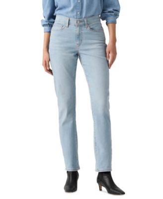 Women's Classic Mid-Rise Straight-Leg Jeans
