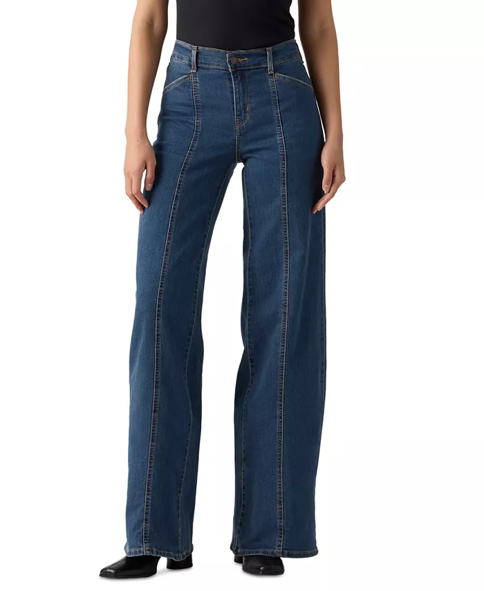 Women's 318 Seamed Wide-Leg Jeans