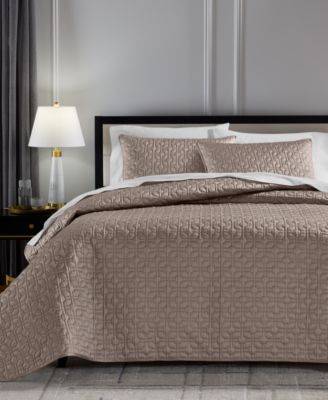Porto Quilted 3-Piece Coverlet Set, King