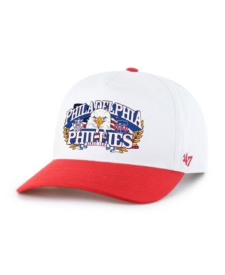 Men's White, Red Philadelphia Phillies Americana Eagle Hitch Adjustable Hat
