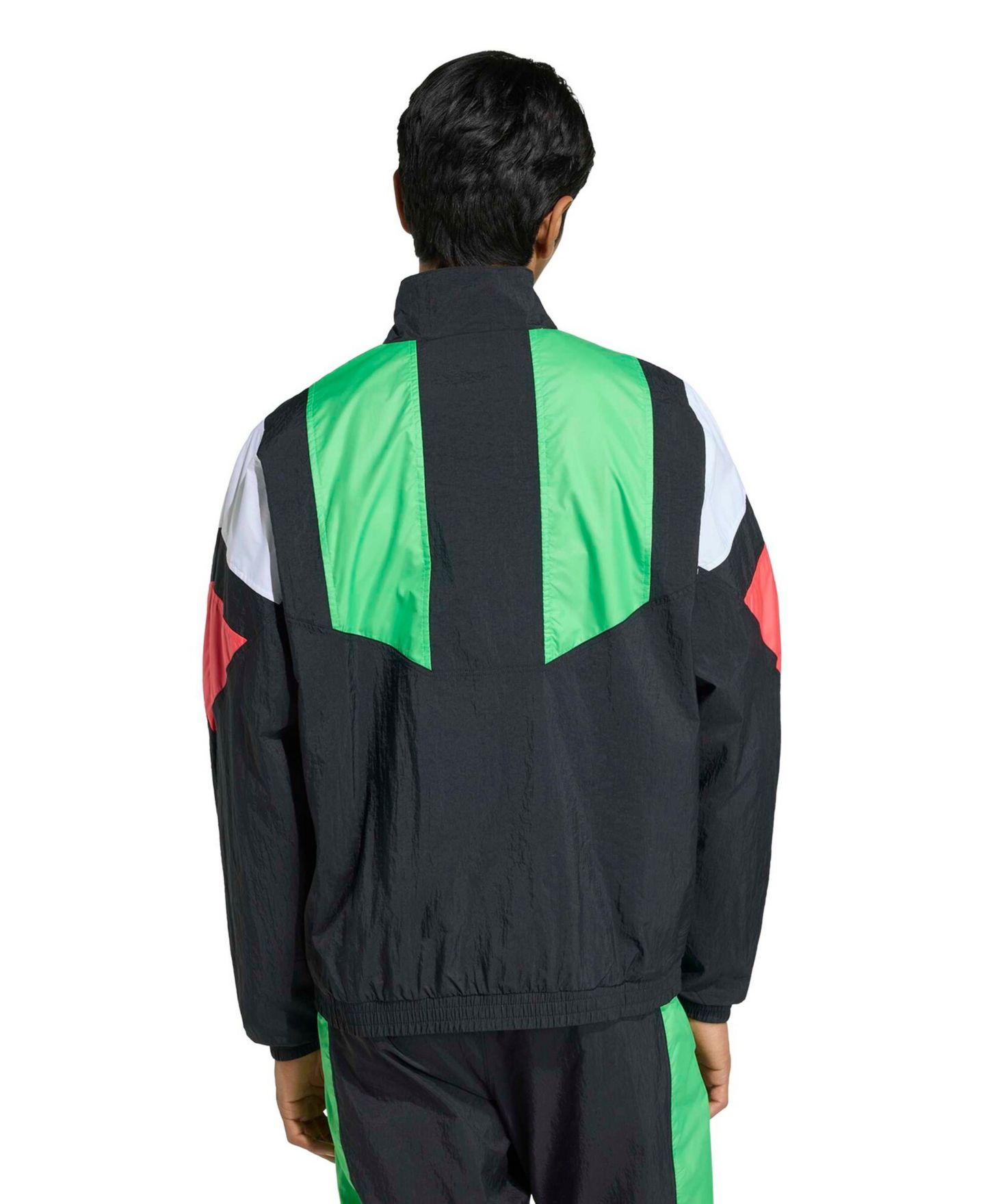Мужской свитшот adidas Black Mexico National Team EQT Full-Zip Track Sweatshirt — фото 3