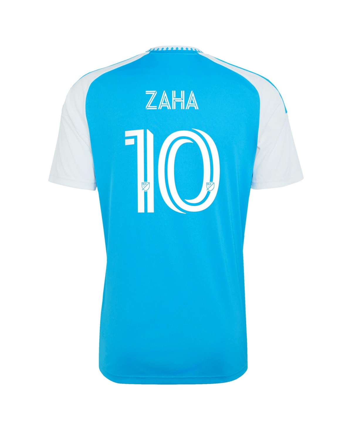 Adidas Men's Wilfried Zaha Blue Charlotte Fc 2026 Carolina Kit: Crowns Up Replica Jersey