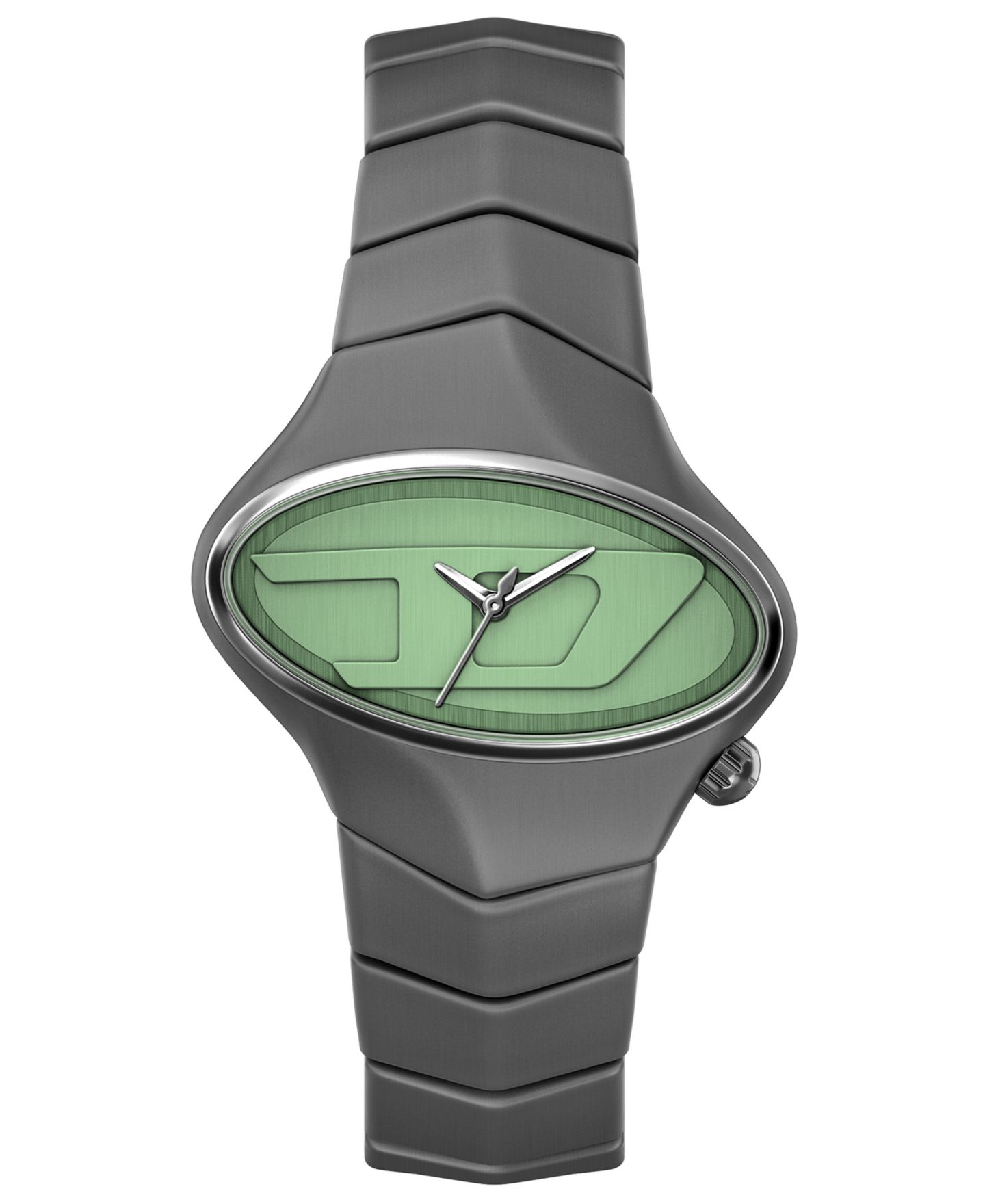 Мужские часы Diesel D-Rush Quartz Gunmetal Stainless Steel 42mm — фото 1