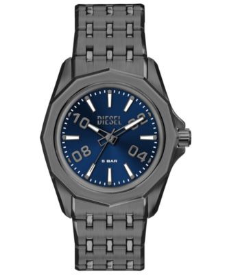 Men's Stinger Quartz Gunmetal Stainless Steel Watch 44mm