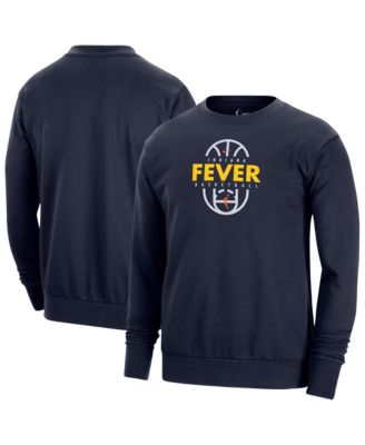 Men's and Women's Navy Indiana Fever 2026&nbsp;On-Court Practice Dri-FIT Sweatshirt