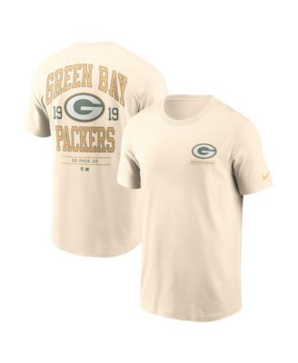 Men's Natural Green Bay Packers Freestyle Essential T-Shirt