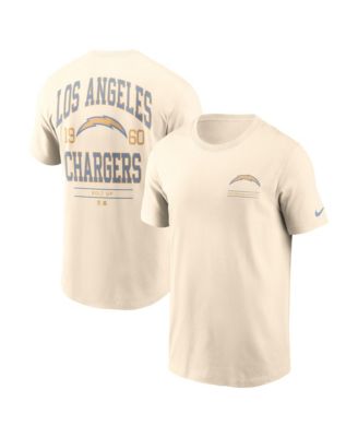 Men's Natural Los Angeles Chargers Freestyle Essential T-Shirt