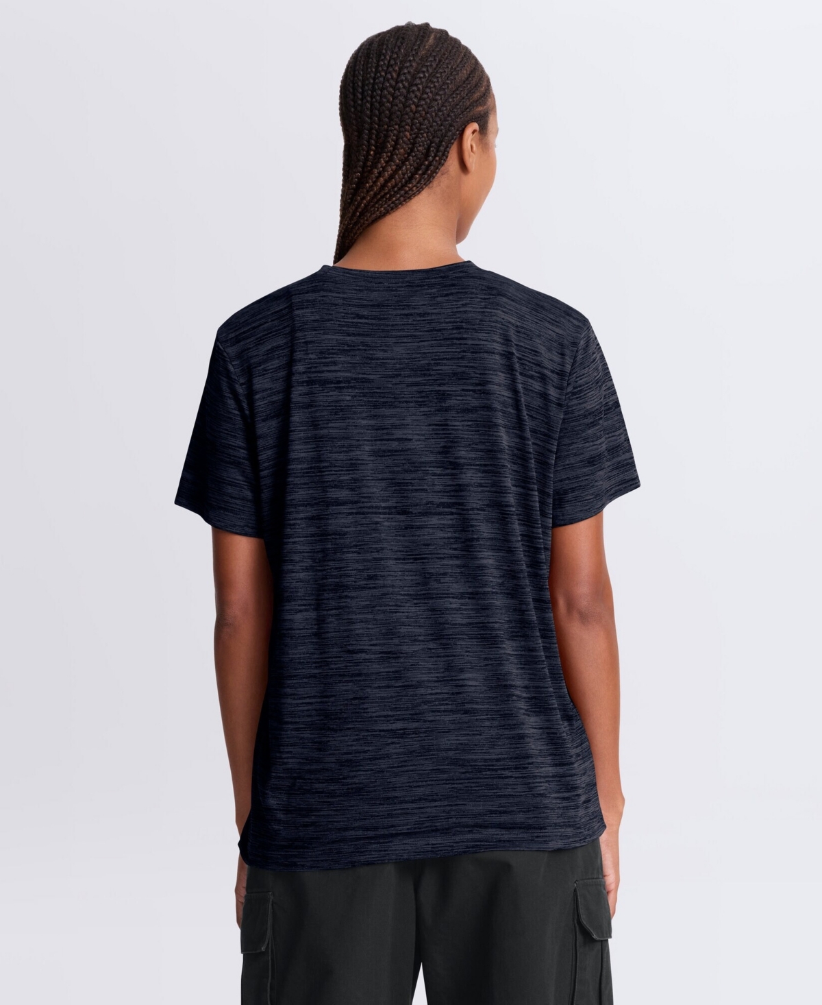 Nike Women's Navy Atlanta Braves Authentic Collection Velocity Dri-fit T-Shirt