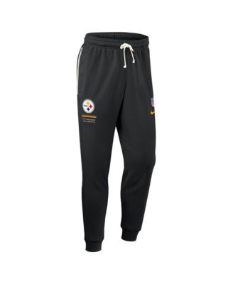 Men's Black Pittsburgh Steelers Sideline Standard Issue Dri-FIT Taper Pants