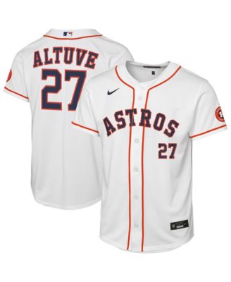 Big Boys and Girls Jose Altuve White Houston Astros Home Stadium Jersey