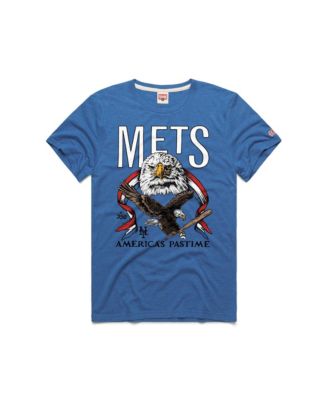 Men's Royal New York Mets America's Pastime Tri-Blend T-Shirt