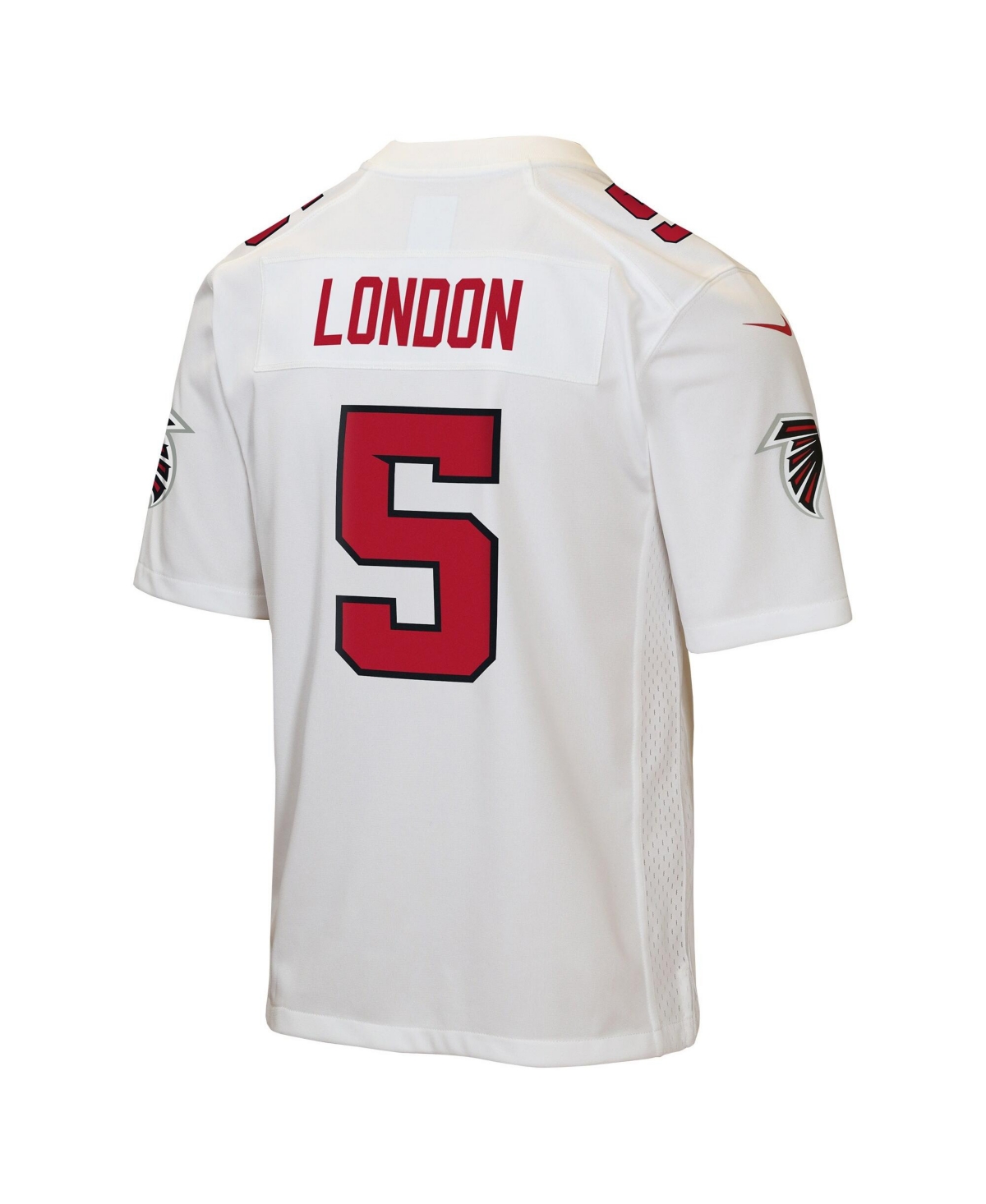 Nike Big Boys and Girls Drake London White Atlanta Falcons Game Jersey