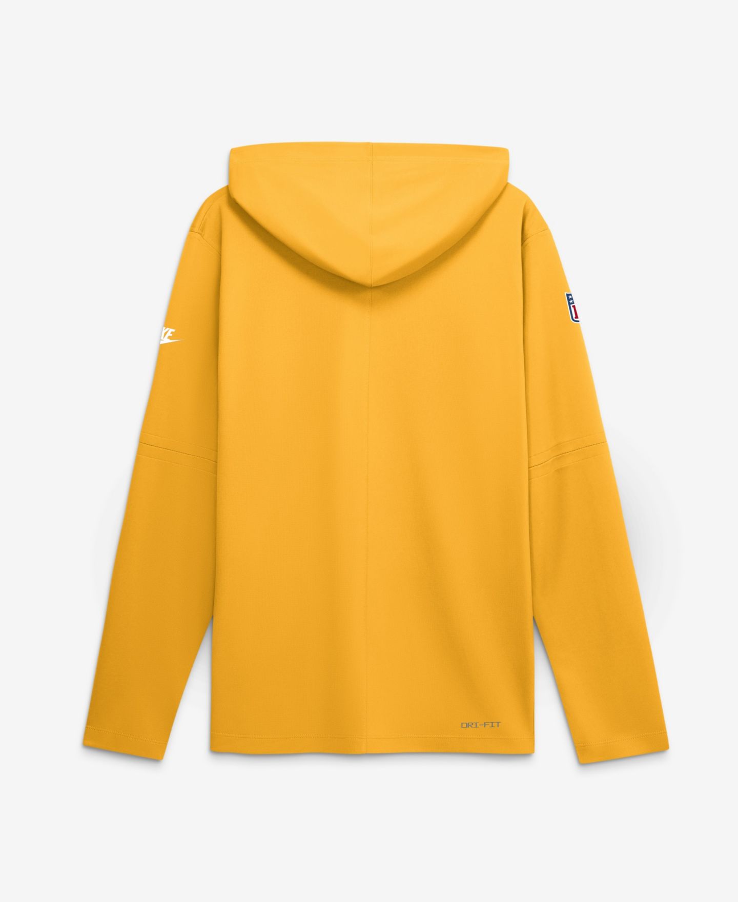 Мужское худи Nike Gold Pittsburgh Steelers Sideline Dri-FIT Long Sleeve — фото 5