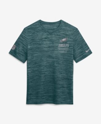 Men's Midnight Green Philadelphia Eagles Big & Tall Sideline Velocity Dri-FIT T-Shirt