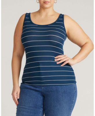 Plus Size Cloud Rib Tank