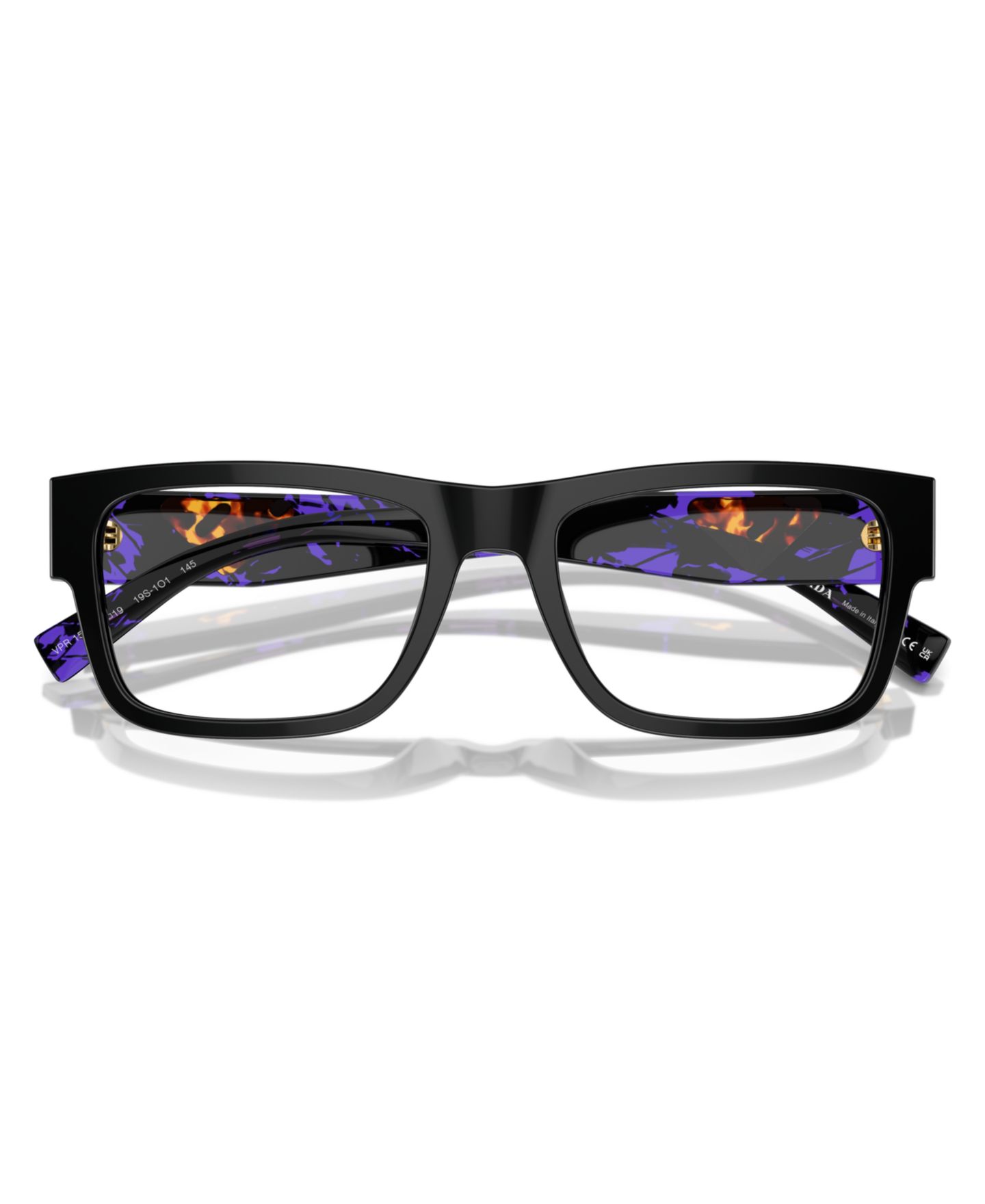 Мужские очки PRADA Eyeglasses, PR 15YV, цвет: Чёрный — фото 5
