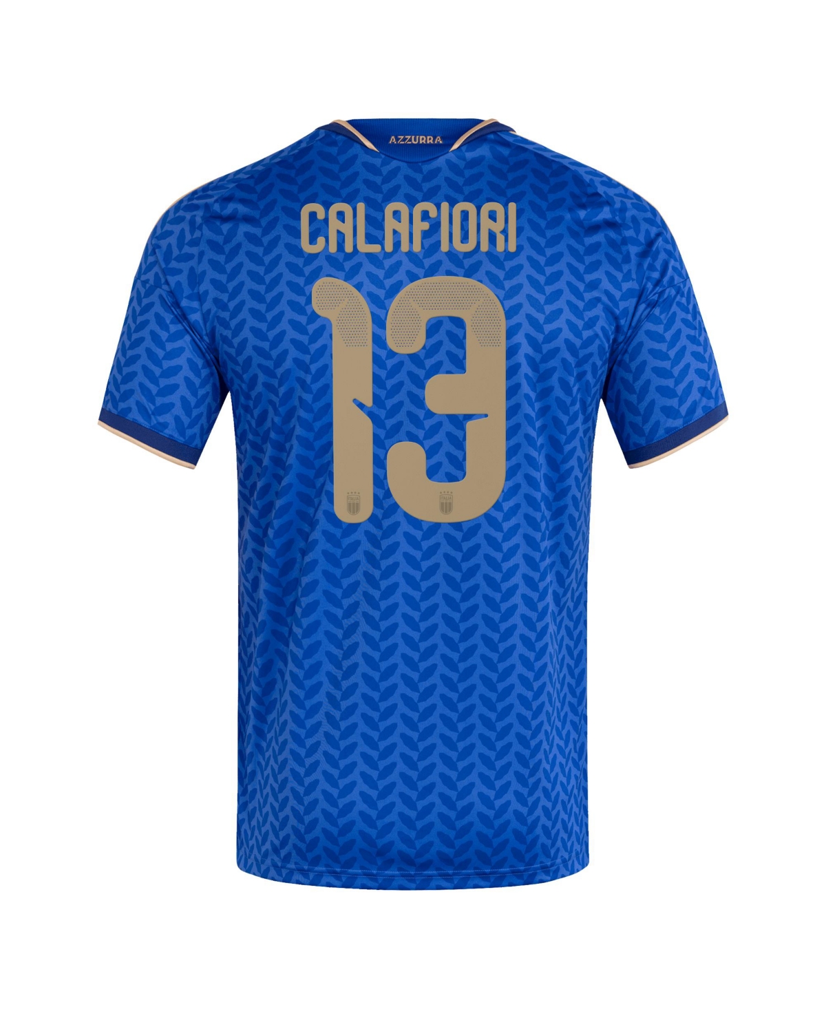 Adidas Men's Riccardo Calafiori Blue Italy National Team 2026 Home Replica Jersey