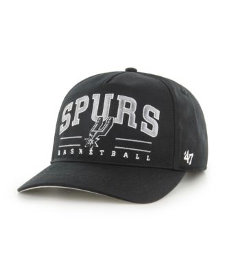 Men's Black San Antonio Spurs Roscoe Hitch Adjustable Hat