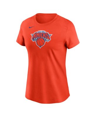Women's Orange New York Knicks Core T-Shirt