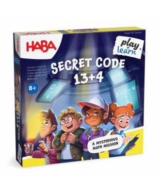 Secret Code 13+4 Math Game
