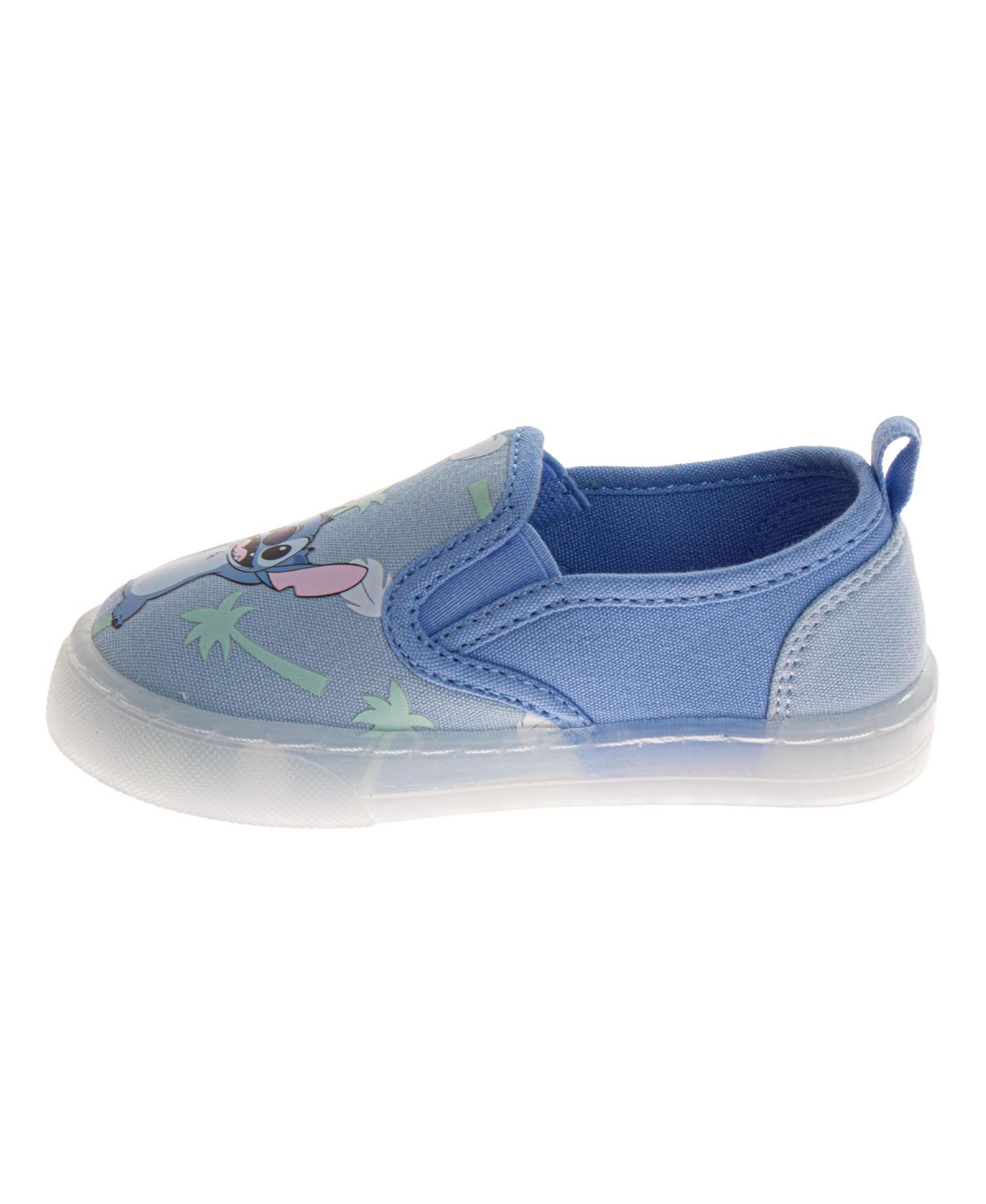Туфли Disney Lilo and Stitch Girls Shoes, Girls Slip- On, Canvas Shoes - Kids Loafers для девочек, цвет: Синий — фото 4
