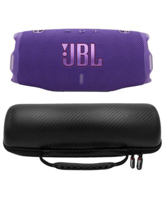 CHARGE 6 Waterproof Portable Speaker Bundle with gSport Carbon Fiber Case