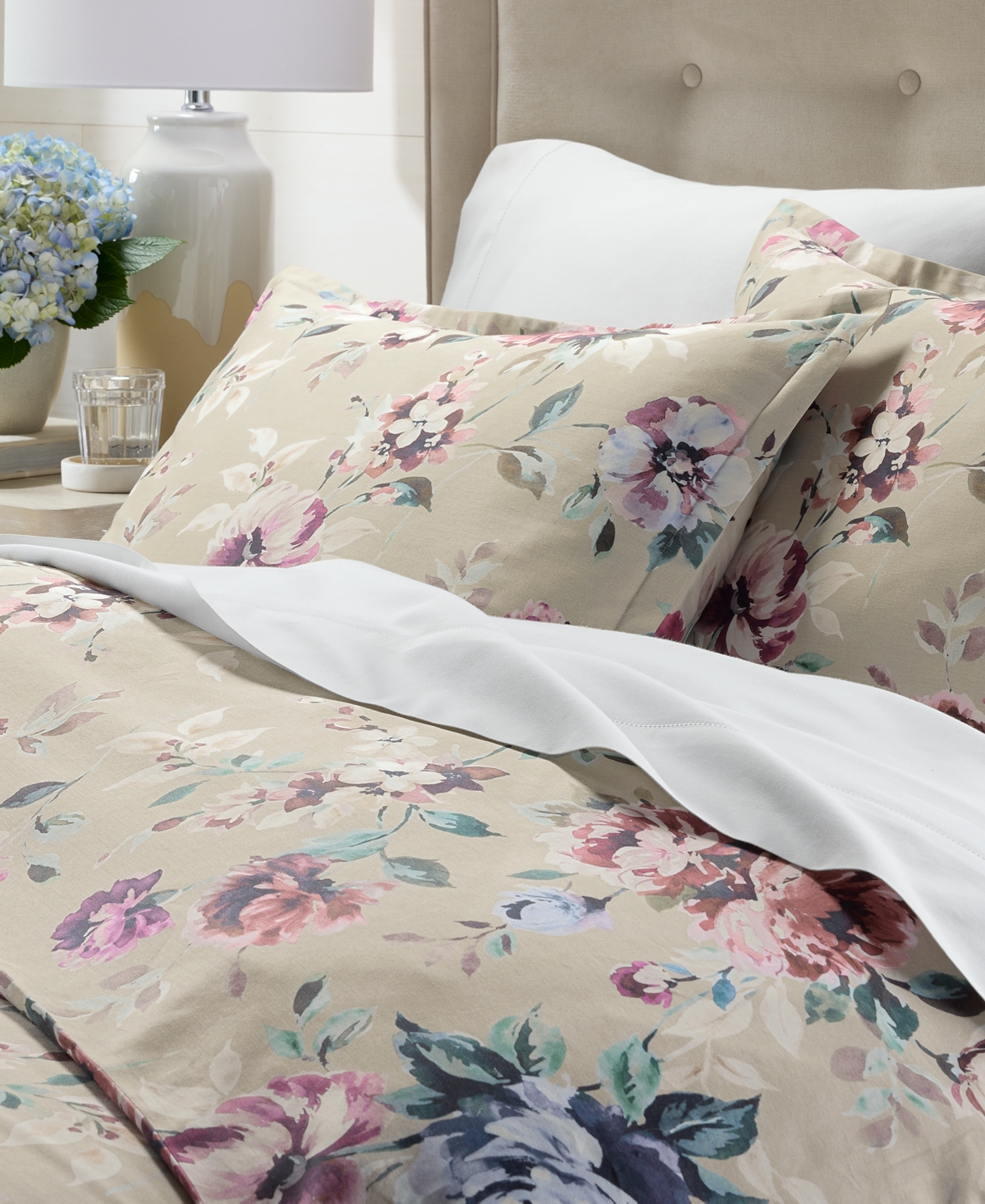Charter Club Ophelia Floral 2-Piece Comforter Set, Twin, Macy's Exclusive