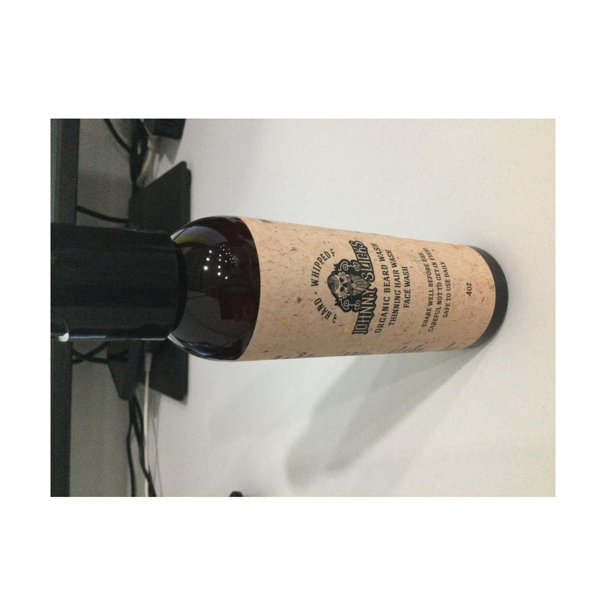 Johnny Slicks Hand Whipped Beard Wash |Supports Beard and Skin Health | 4oz