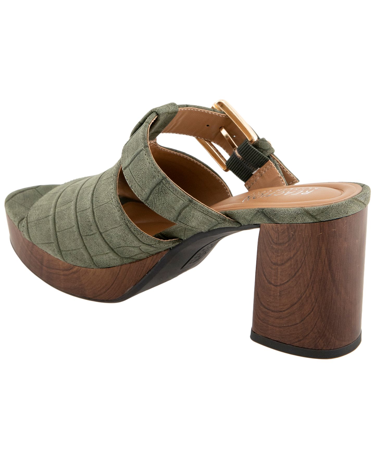 Женские сандалии Kenneth Cole Reaction Rumson Platform Dress Sandals, цвет: Зелёный — фото 6