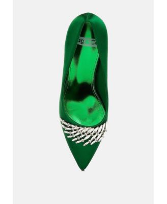 emerald green prom dress shoes Go Green! 10 Best Color Shoes to Wear with Green Dresses & Emerald Outfits
