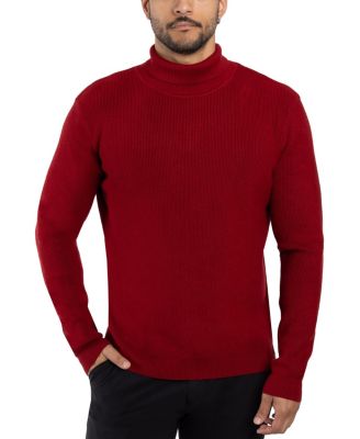 Men's SPRING + MERCER Ribbed Turtle Neck Sweater