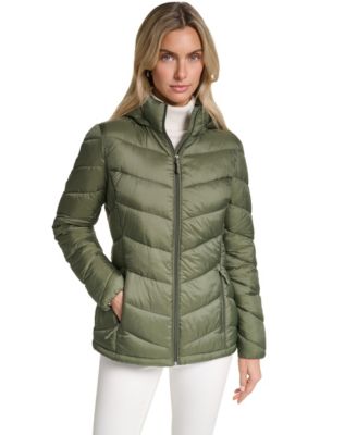 Women's Packable Hooded Puffer Coat