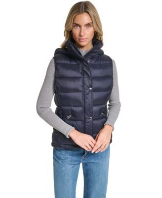Women's Hooded Zip-Front Vest
