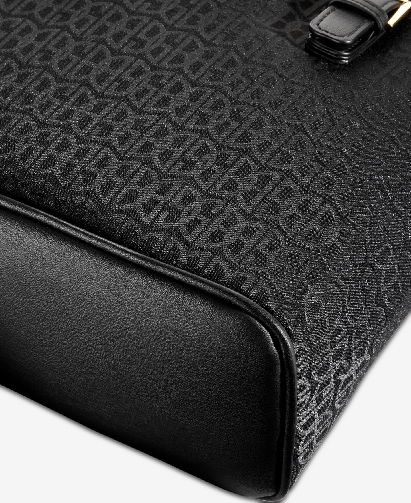 Женская сумка Giani Bernini Jacquard Tulip Tote, цвет: Чёрный — фото 3