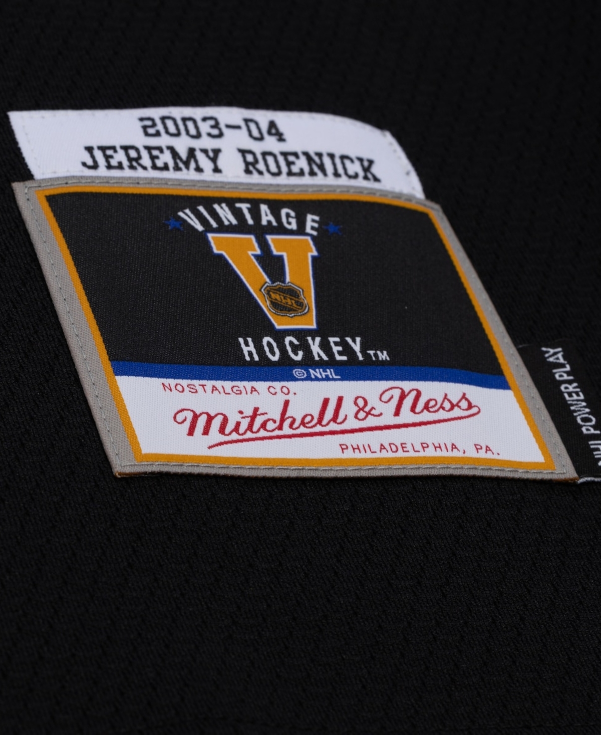 Mitchell & Ness Men's Jeremy Roenick Black Philadelphia Flyers 2003 Power Play Jersey