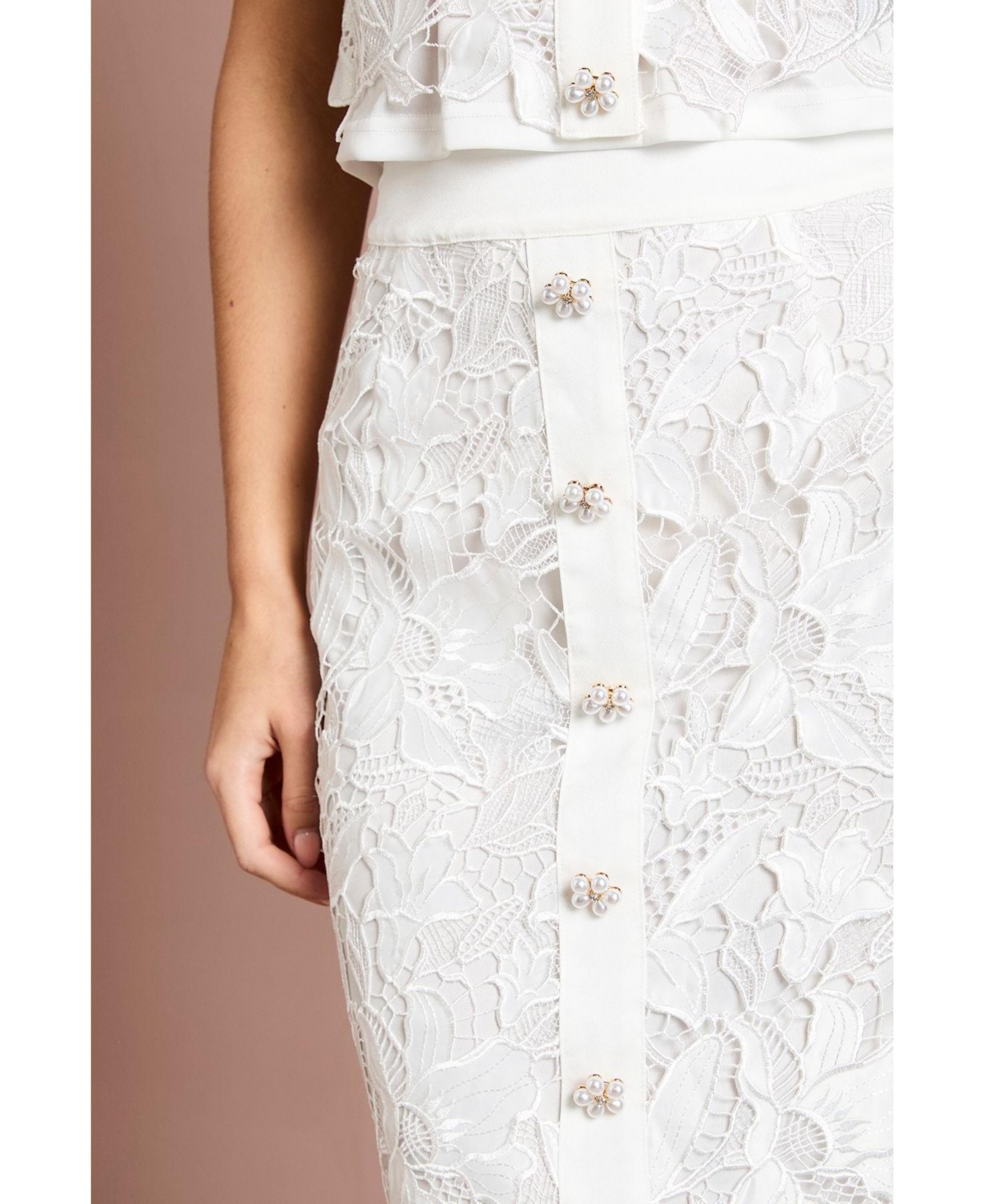 Coast Women's Lace Pencil Skirt