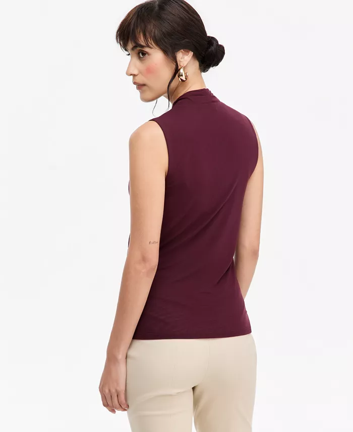 Women's Mesh Surplice Tank - thumbnail 2