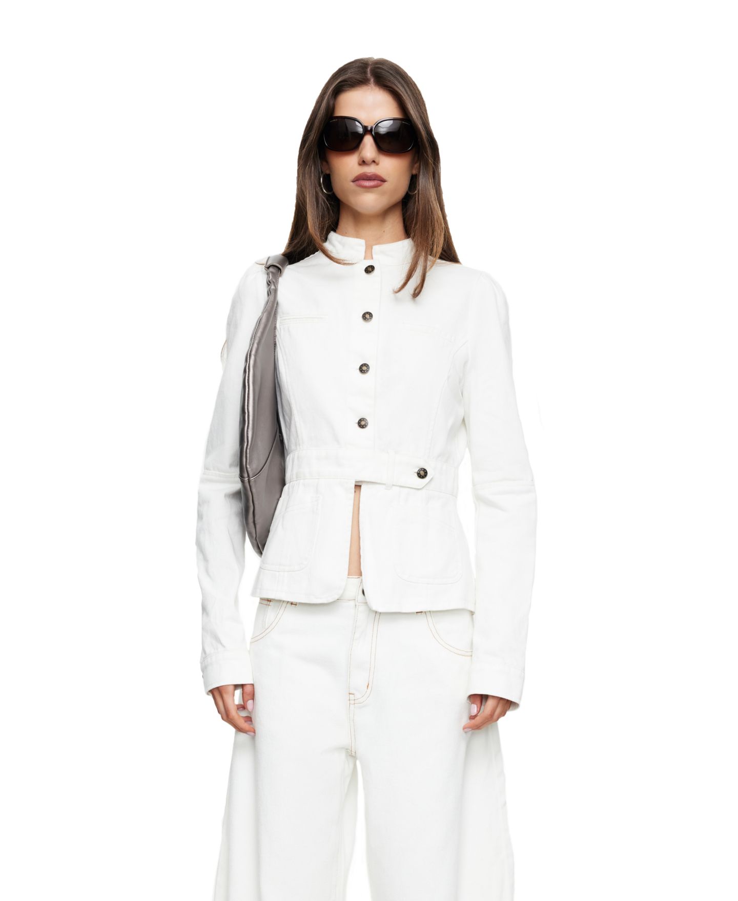 Женская куртка Lioness Brooklyn Stand Collar, цвет: Фарфоровый — фото 1