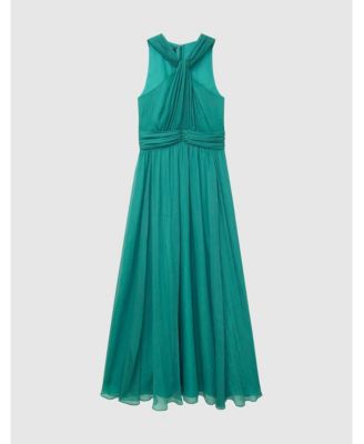 hobbs maxi dress Grace Satin V Neck Maxi Dress
