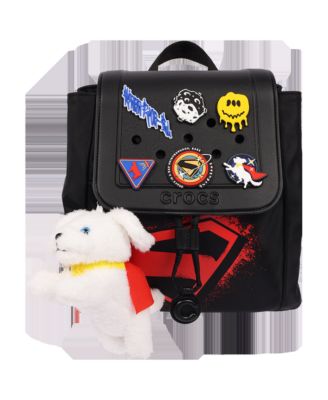DC Studios Supergirl x Mini Backpack with Krypto Plush Charm and Jibbitz