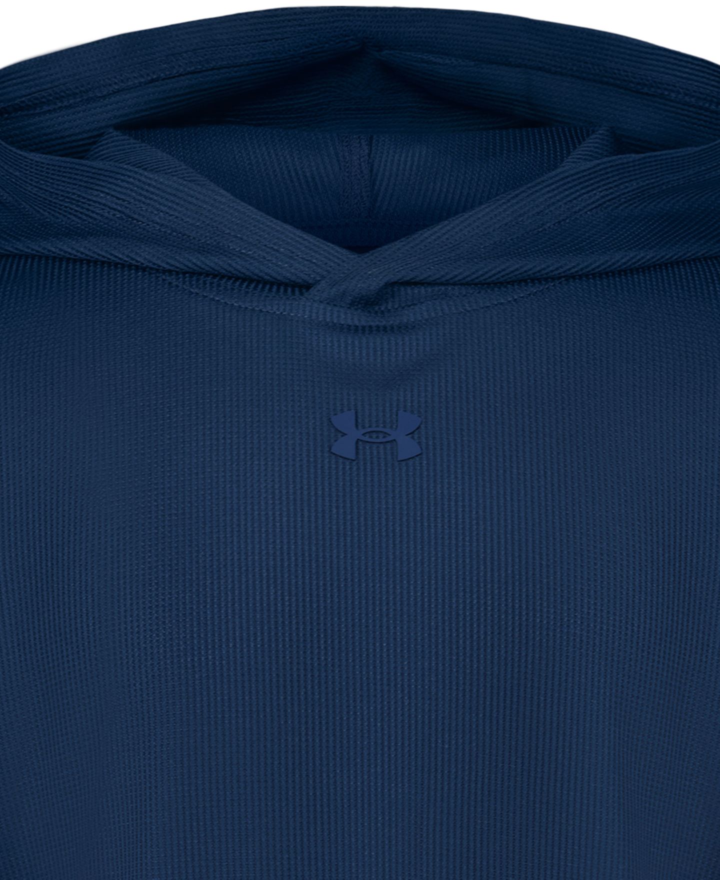 Детское текстурное термо-худи Under Armour, 8-20, цвет: Тёмно-синий — фото 4