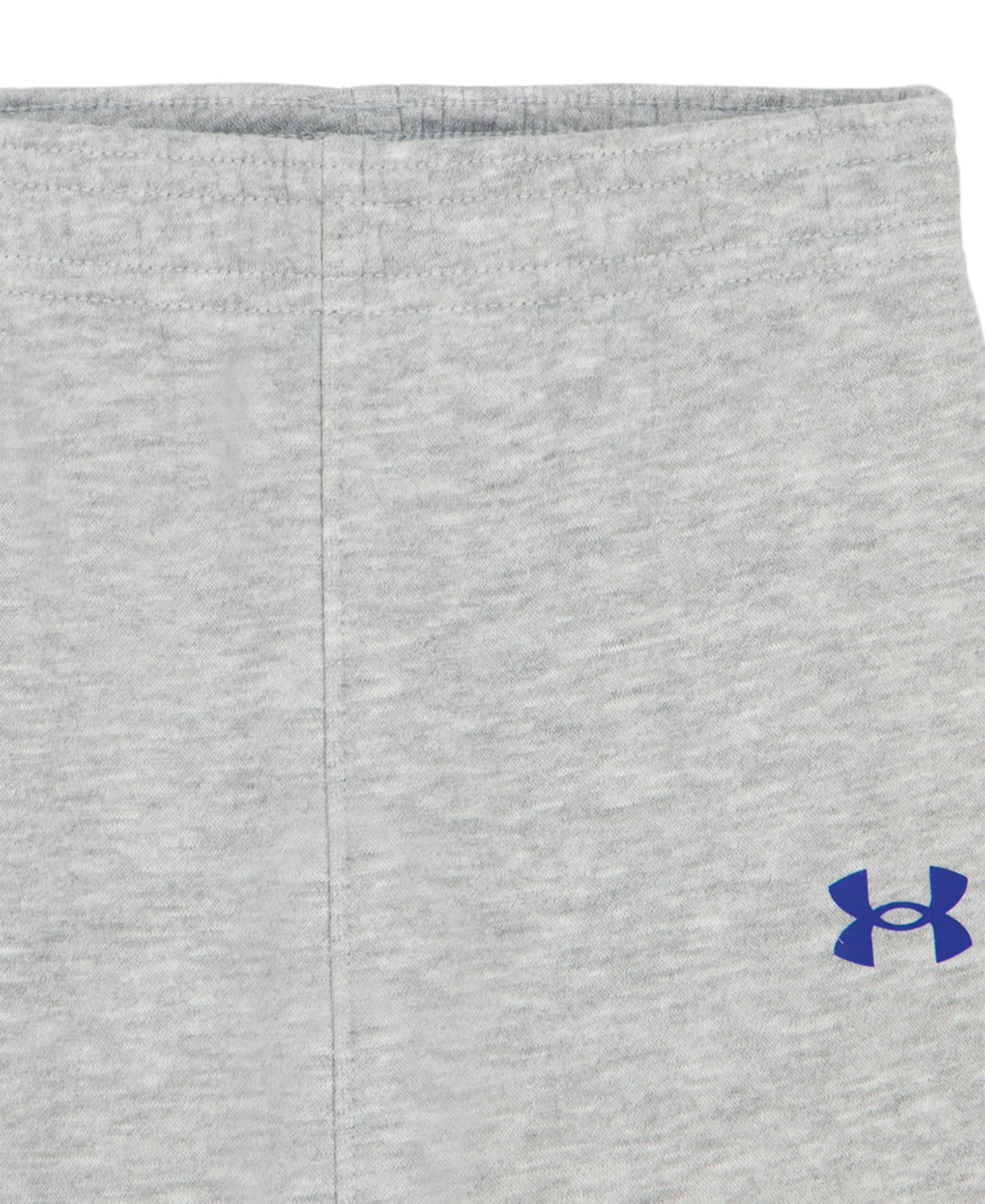 Детский флисовый комплект Under Armour Rival для мальчиков 2T-4T: свитшот и джоггеры, цвет: Белый камуфляжный / Серый меланжевый — фото 4