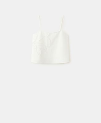 Women's Floral Detail Tank Top