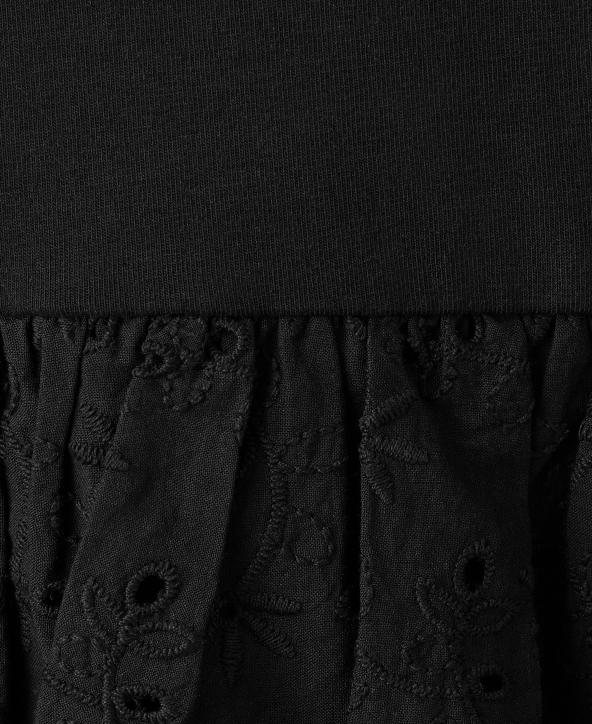 Mango Women's Openwork Embroidery Strapless Dress