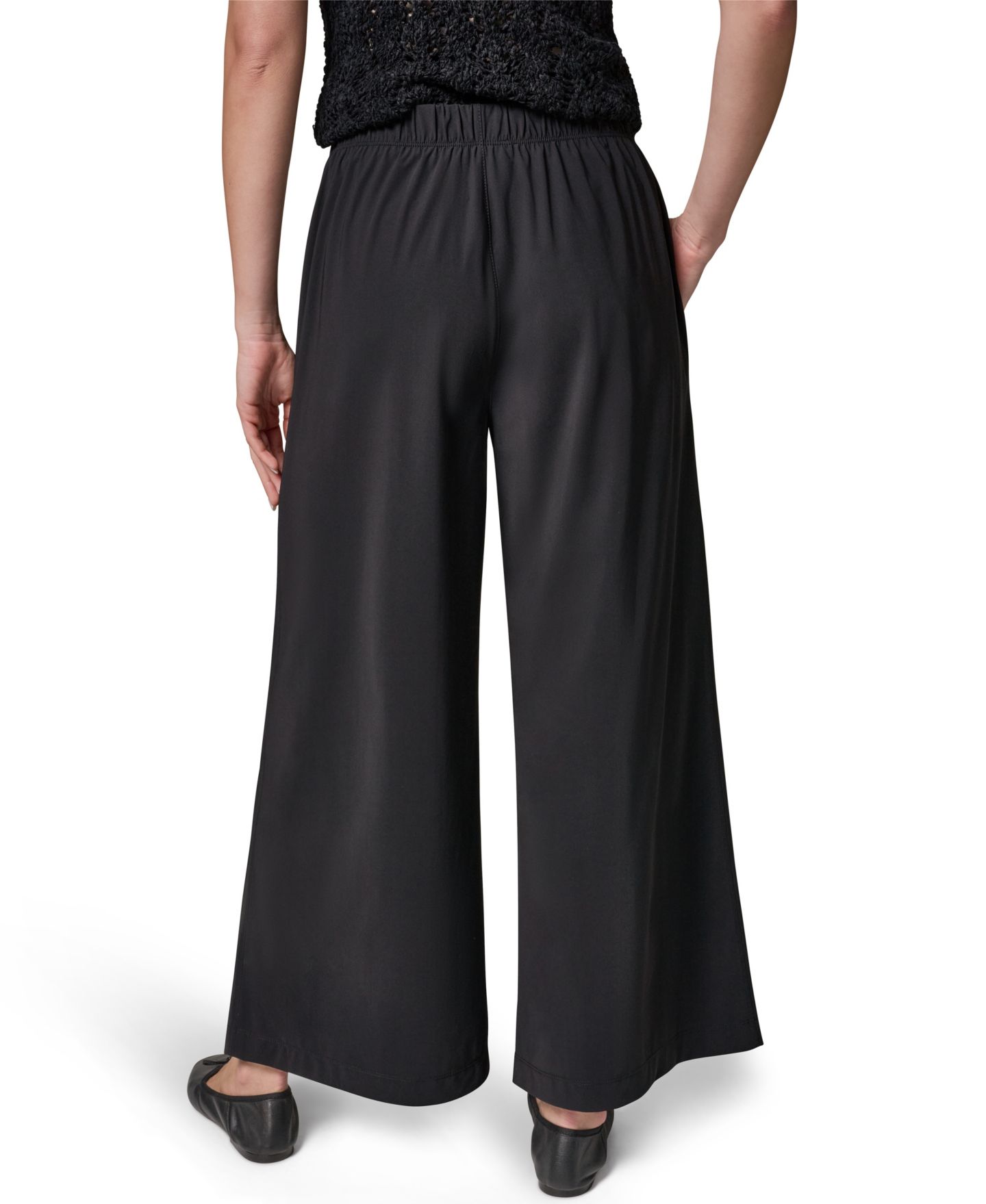 Женские брюки Donna Karan Weekend 4-way Stretch Knit Mid Rise Ankle, цвет: Чёрный — фото 5