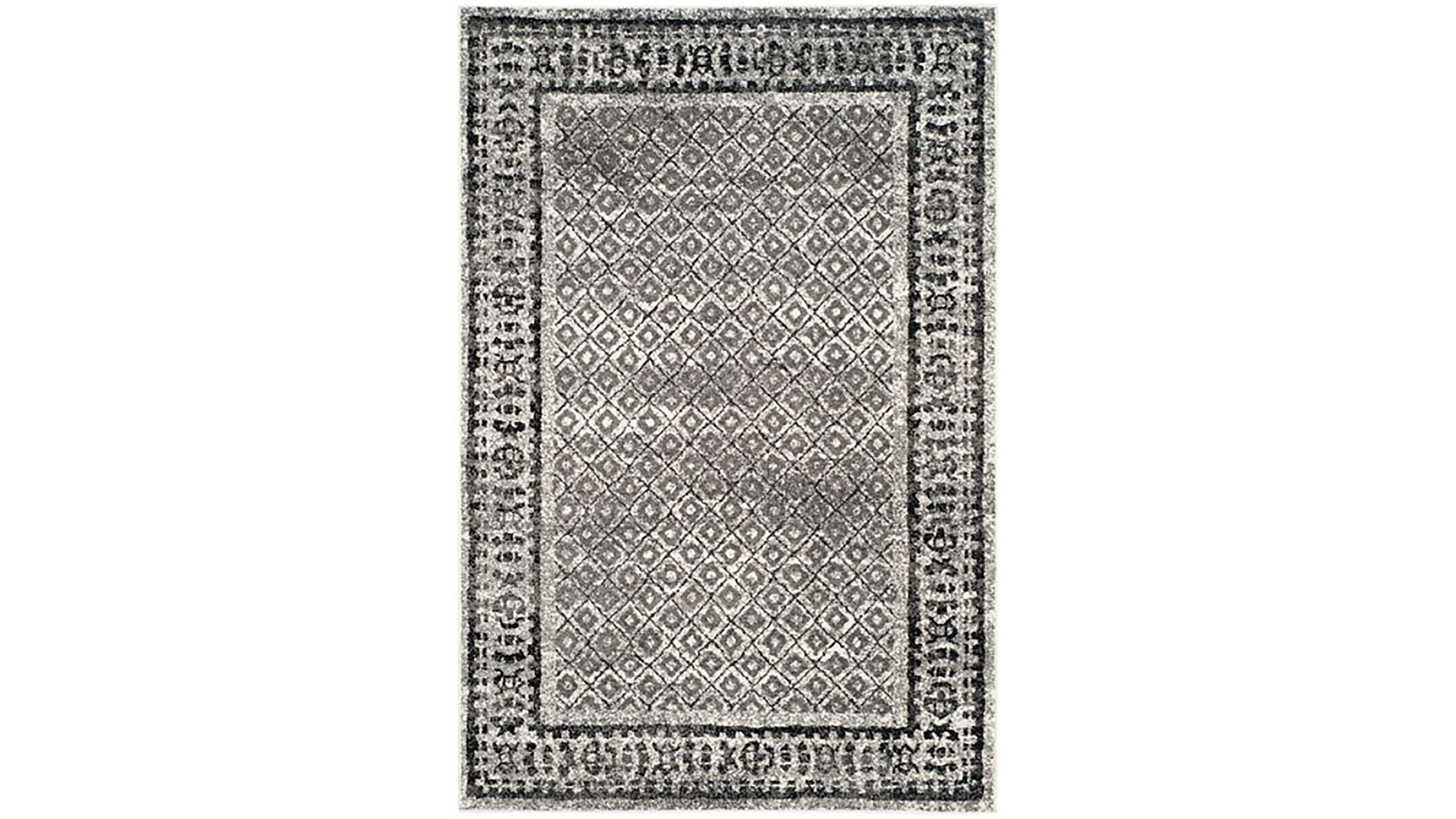 Safavieh Adirondack 110 Ivory and Silver 8' x 10' Area Rug