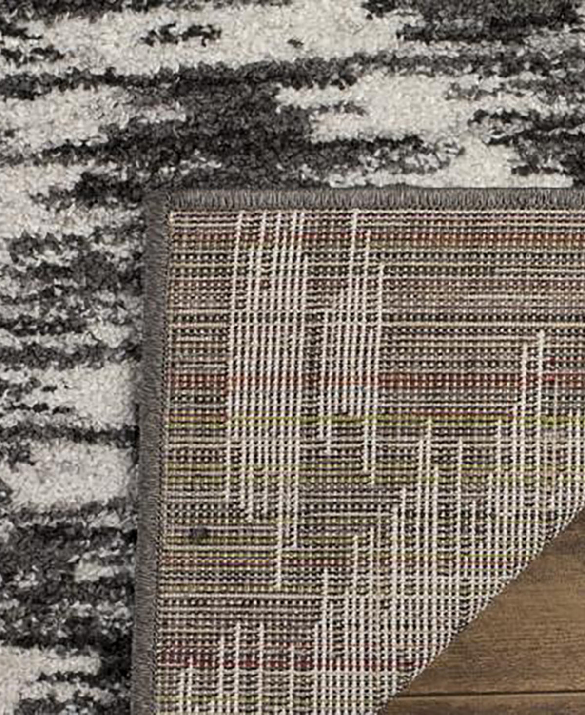 Safavieh Adirondack 118 Charcoal and Ivory 5'1" x 7'6" Area Rug