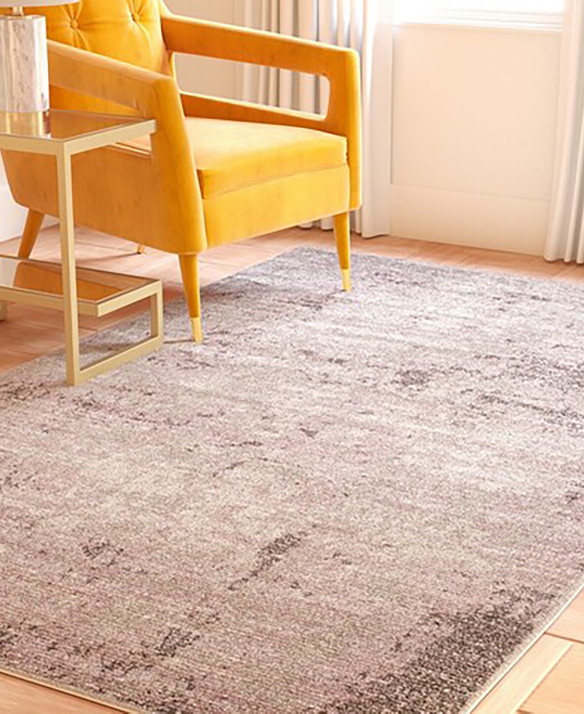 Safavieh Adirondack 130 Light Gray and Purple 9' x 12' Area Rug