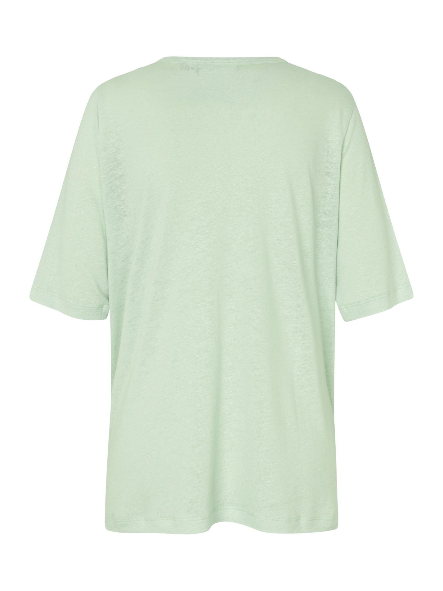 Женская футболка Masai Copenhagen Maballumi Relaxed V-Neck, цвет: Пыльный аквамариновый — фото 5